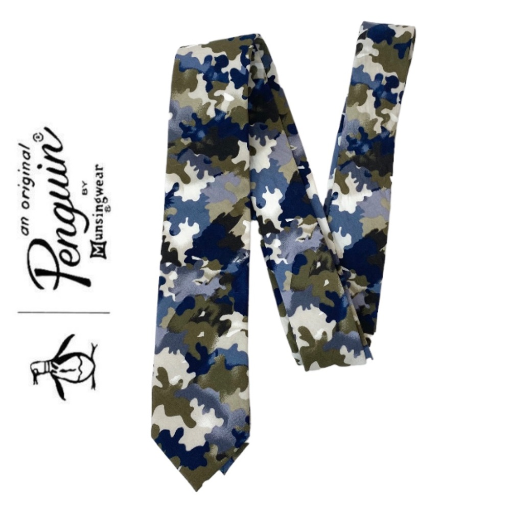 Original Penguin Camo Tie